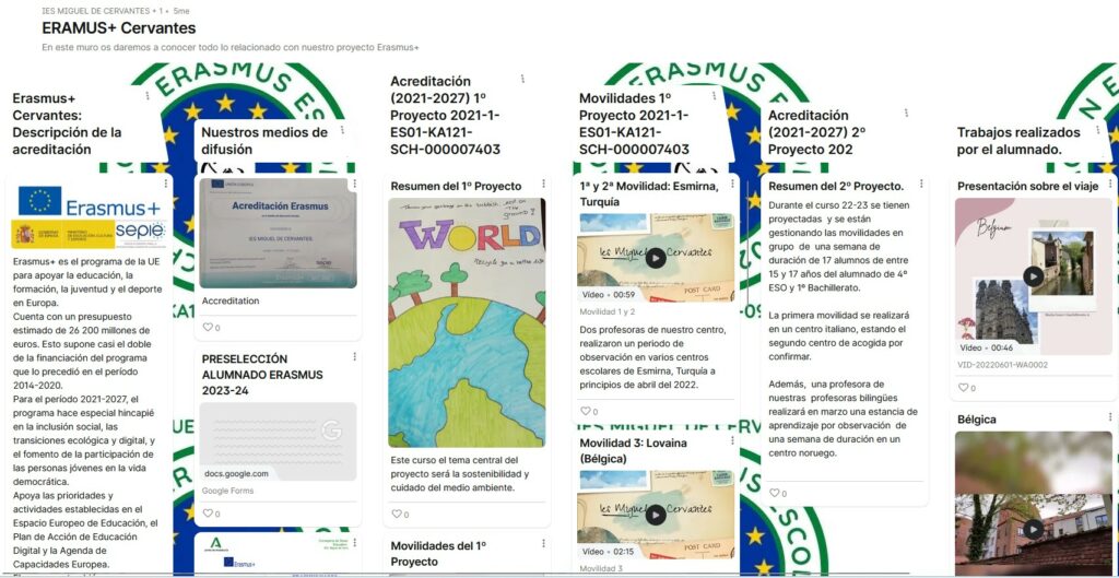 Padlet Erasmus