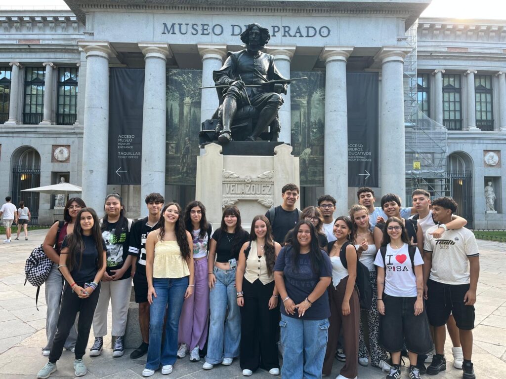 Alumnado del IES Miguel de Cervantes en el Museo del Prado